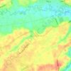 Llano Grande topographic map, elevation, terrain