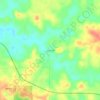 Jones Mill topographic map, elevation, terrain
