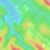 Mukinje topographic map, elevation, terrain
