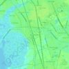 Gordon Heights topographic map, elevation, terrain