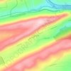 Hacklebernie topographic map, elevation, terrain