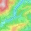 Kantina topographic map, elevation, terrain