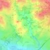 Beaune topographic map, elevation, terrain