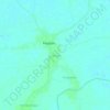 Cibuaya topographic map, elevation, terrain