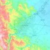 Victoria de Durango topographic map, elevation, terrain