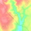 Gachoka topographic map, elevation, terrain