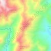 San Rafael del Norte topographic map, elevation, terrain