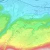 Omes topographic map, elevation, terrain