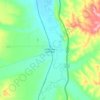 Lodge Grass topographic map, elevation, terrain