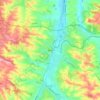 Auch topographic map, elevation, terrain