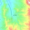 南山傈傈族乡 topographic map, elevation, terrain
