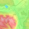 Busheve topographic map, elevation, terrain