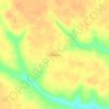 Ventarron topographic map, elevation, terrain