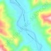 Hoopa topographic map, elevation, terrain