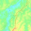 Mar de Plata topographic map, elevation, terrain