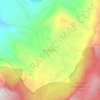 Kanthalloor topographic map, elevation, terrain