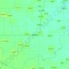 南娄底乡 topographic map, elevation, terrain