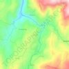 Gouviães topographic map, elevation, terrain
