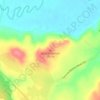 King Mountain topographic map, elevation, terrain