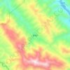 紫溪乡 topographic map, elevation, terrain