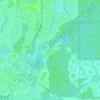 Winding Cypress topographic map, elevation, terrain