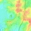 Le Jambon topographic map, elevation, terrain