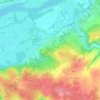 Le Moulin Géant topographic map, elevation, terrain