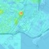 Marina Bay topographic map, elevation, terrain