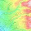 Ghorfine topographic map, elevation, terrain