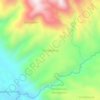 Silangkitang topographic map, elevation, terrain