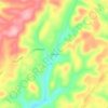 Maysville topographic map, elevation, terrain