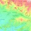 Banjarnegara topographic map, elevation, terrain