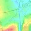 Pine Road topographic map, elevation, terrain