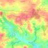 Quinquis Gestin topographic map, elevation, terrain