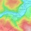 Bonaforth topographic map, elevation, terrain