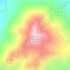 Mount Lamborn topographic map, elevation, terrain