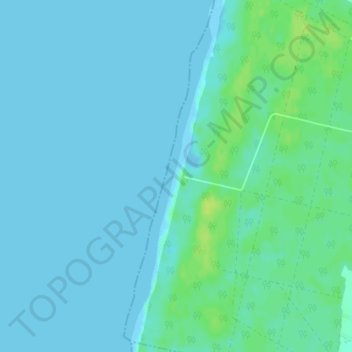 Praia Torrão do Lameiro topographic map, elevation, terrain