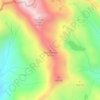 Four Brothers topographic map, elevation, terrain