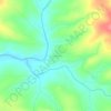 Fenoarivo topographic map, elevation, terrain