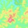 Fataki Market & Village topographic map, elevation, terrain