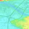 Le Haut de la Noue topographic map, elevation, terrain
