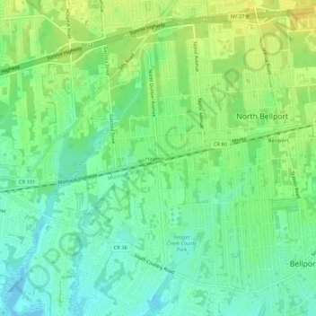 Hagerman topographic map elevation - Thumbnail 