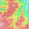 Golbach topographic map, elevation, terrain