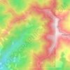 Kampung Taginambur Kiulu topographic map, elevation, terrain
