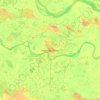 Нефтеюганск topographic map, elevation, terrain