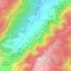 Nuzedo topographic map, elevation, terrain