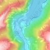 Fretheim topographic map, elevation, terrain