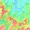 Carapiteira de Cima topographic map, elevation, terrain