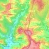 Trockau topographic map, elevation, terrain