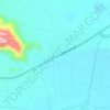 العريسة topographic map, elevation, terrain
